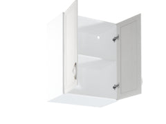 Hängeschrank G60 - Sycylia Weiß Creme - Natürlicher Charme für Ihr Zuhause.