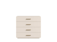 Schlafzimmer-Set LEVARO – 4-teilig mit Kleiderschrank, Bett in 2 Liegeflächen (160×200 oder 180×200 cm), wahlweise mit oder ohne Bettkasten und 2 Nachttischen – Wüstensand