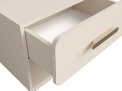 Schlafzimmer-Set LEVARO – 4-teilig mit Kleiderschrank, Bett in 2 Liegeflächen (160×200 oder 180×200 cm), wahlweise mit oder ohne Bettkasten und 2 Nachttischen – Wüstensand