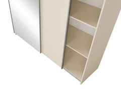 Kleiderschrank ARSOLA 10 – mit Regalen & Kleiderstange (150,6×207×57,9 cm)