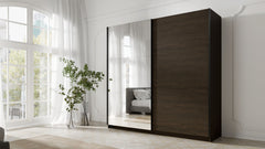 Kleiderschrank ARSOLA 10 – mit Regalen & Kleiderstange (150,6×207×57,9 cm)