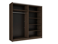 Kleiderschrank ARSOLA 10 – mit Regalen & Kleiderstange (150,6×207×57,9 cm)