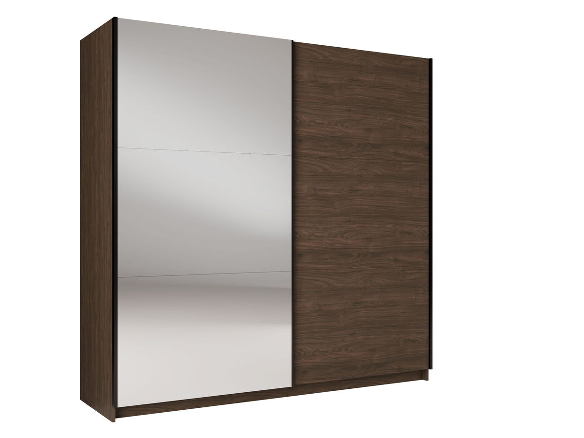 Kleiderschrank ARSOLA 10 – mit Regalen & Kleiderstange (150,6×207×57,9 cm)