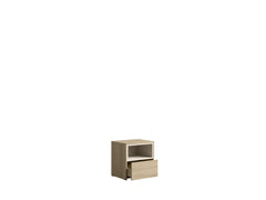 Schlafzimmer-Set VARENO - 5-teilig 160×200 oder 180×200 cm, wahlweise mit oder ohne Bettkasten, Latten– 5-teilig mit Betrost – Barista Eiche / Wüstensand