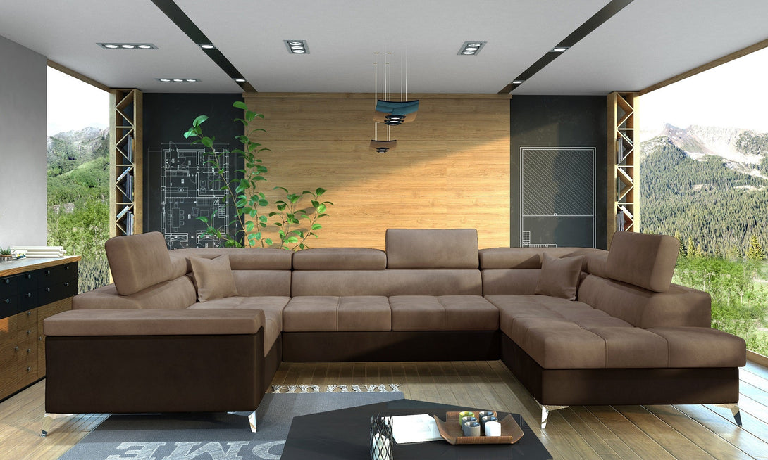 Ecksofa - Designs, die Ihren raffinierten Lebensstil widerspiegeln. - Milaros Markt