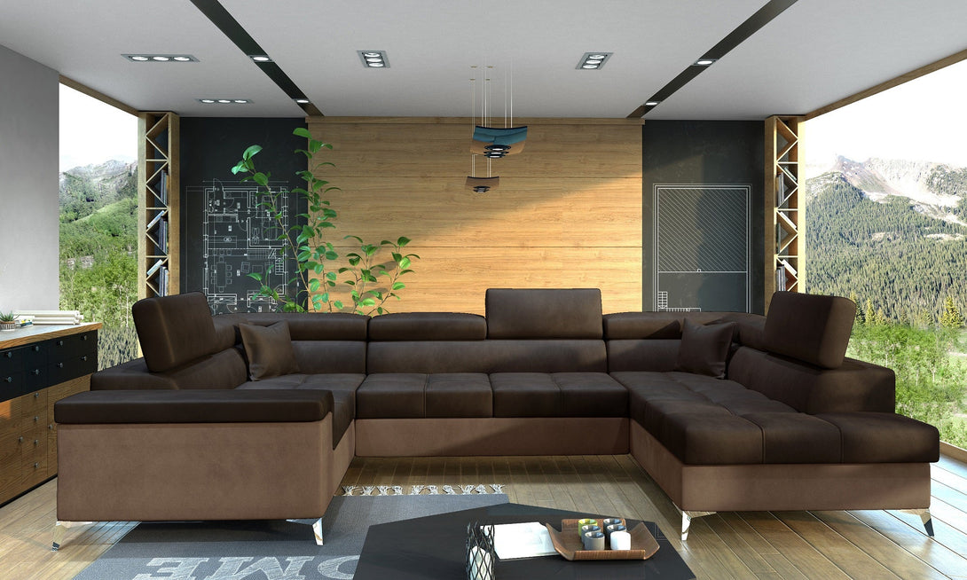 Ecksofa - Designs, die Ihren raffinierten Lebensstil widerspiegeln. - Milaros Markt