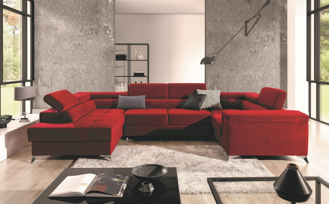 Ecksofa - Designs, die Ihren raffinierten Lebensstil widerspiegeln. - Milaros Markt