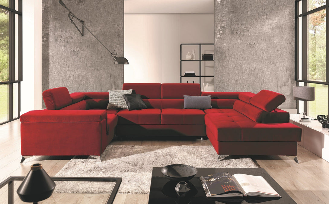 Ecksofa - Designs, die Ihren raffinierten Lebensstil widerspiegeln. - Milaros Markt