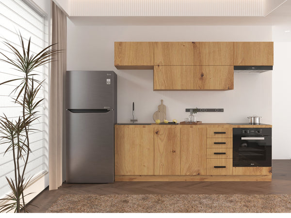 Küchenzeile - Langen KL2-M240 - Artisan Eiche