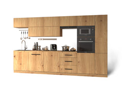 Küchenzeile - Langen KL1-M340 - Artisan Eiche