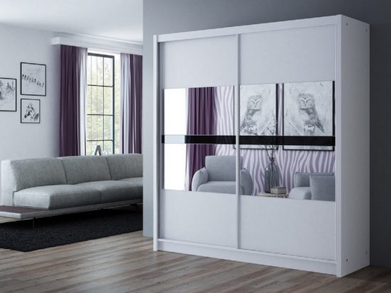 Kleiderschrank "Samba" – Eleganz und Funktionalität vereint - Milaros Markt