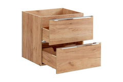 Waschbeckenschrank - Capri Oak - Intelligente Lösungen für stilvolle Badezimmerorganisation. - Milaros Markt