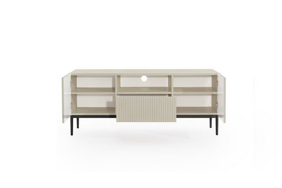 TV-Schrank 200 cm , 150 cm - NICOLE - Modernes Design mit Balance zwischen Stil und Leistung. - Milaros Markt