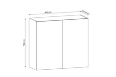 Hängeschrank G80 - Langen - Artisan Eiche