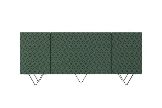 Kommode 190 cm - SCALIA - Ein Schatz für Ihr Zuhause, voller Eleganz und Charme. - Milaros Markt