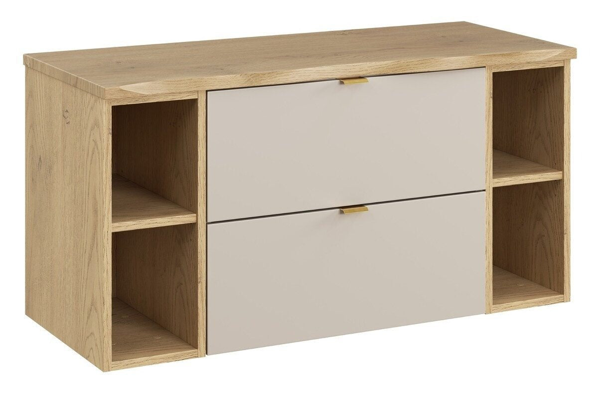 Waschbeckenunterschrank BM354 100 cm - Dalia Cashmere D - Kaschmir Matt