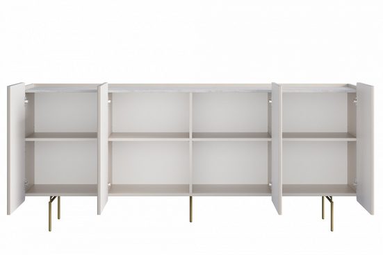Kommode 200 cm, 150 cm - MALMI -  Ein Hauch von Eleganz für jeden Raum. - Milaros Markt