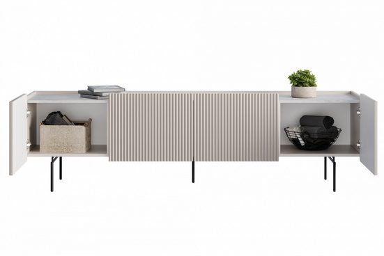 TV-Schrank 150 cm, 200 cm - MALMI - Praktisch und elegant für Ihr Zuhause. - Milaros Markt