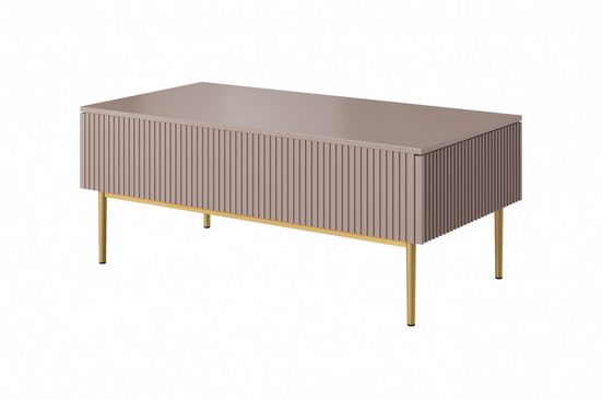 Couchtisch 120 cm - NICOLE - Eine Kombination aus Eleganz und Funktion - Milaros Markt