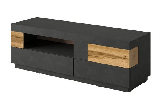 TV-Schrank - Silke - Bietet organisierten Speicher für Geräte - Milaros Markt