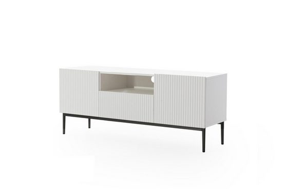 TV-Schrank 200 cm , 150 cm - NICOLE - Modernes Design mit Balance zwischen Stil und Leistung. - Milaros Markt