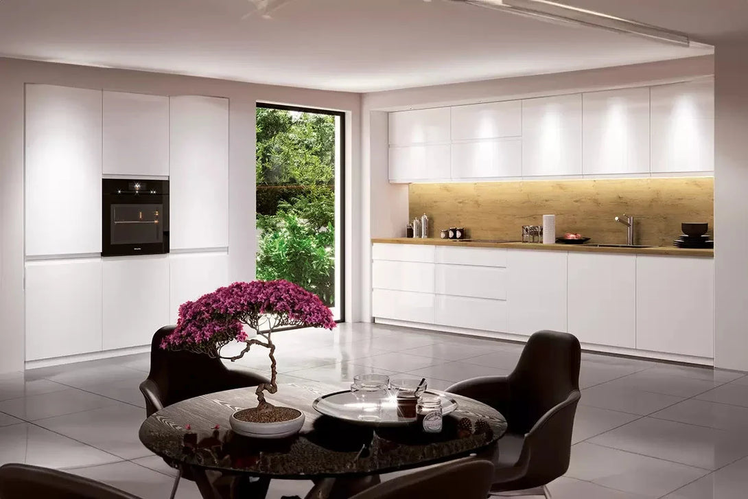 Spülschrank 80 cm  - Aspen - Fließendes Design, das Ordnung und Frische in Ihre Küchenumgebung bringt. - Milaros Markt