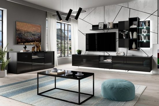Wohnzimmer-Set - ROYAL24 - Elegantes Design für alle Räume. - Milaros Markt