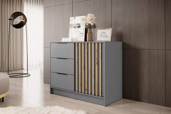 Kommode - Neria - Zuverlässige Kommode für tägliche Nutzung. - Milaros Markt