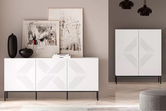 Kommode - Pingli - Herausragende Aufbewahrungslösung im modernen Design. - Milaros Markt