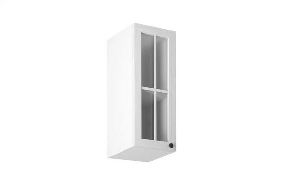 Glashängeschrank 30 cm - sosna andersen -  Transparente Wandregale für Ihre Sammlung. - Milaros Markt