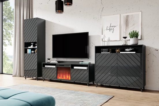 Kommode - Parisja - Einzigartiges Design für zusätzliche Aufbewahrung. - Milaros Markt