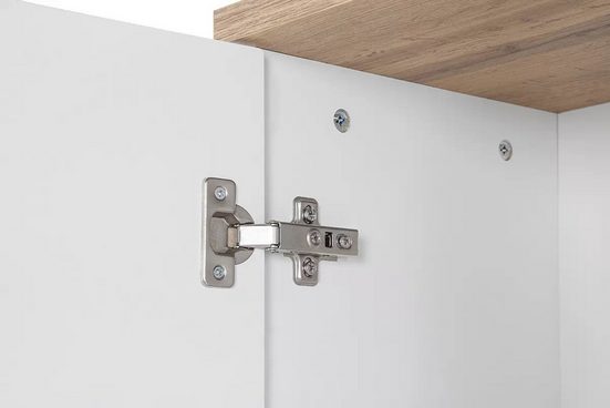 Hochschrank - Badschrank - Bali White - Ordentliche Badezimmerorganisation. - Milaros Markt