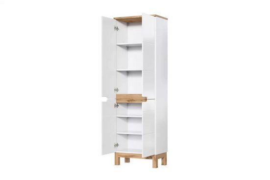 Badmöbel -Set - Platzsparendes Design mit ästhetischen Akzenten. - Milaros Markt