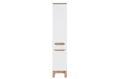 Hochschrank - Badschrank - Bali White - Ordentliche Badezimmerorganisation. - Milaros Markt