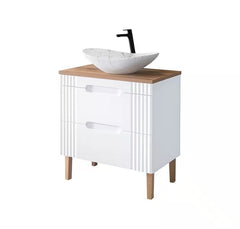 Badmöbel-Set BM204 - Fiji White F - Weiß