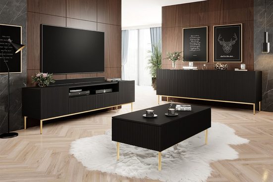 Couchtisch 120 cm - NICOLE - Eine Kombination aus Eleganz und Funktion - Milaros Markt