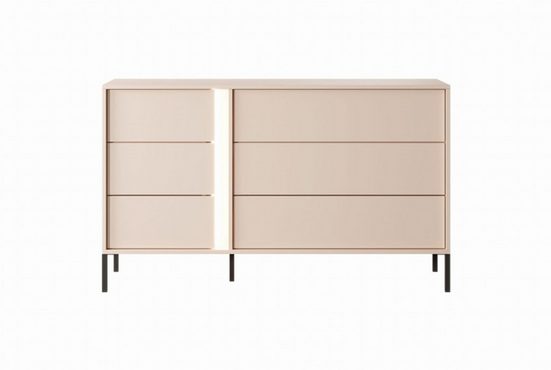 Kommode - Moderne Stauraumkommode / Ideal zur Organisation von Räumen (Kommode, 1 St., Premium - DAST) - Milaros Markt