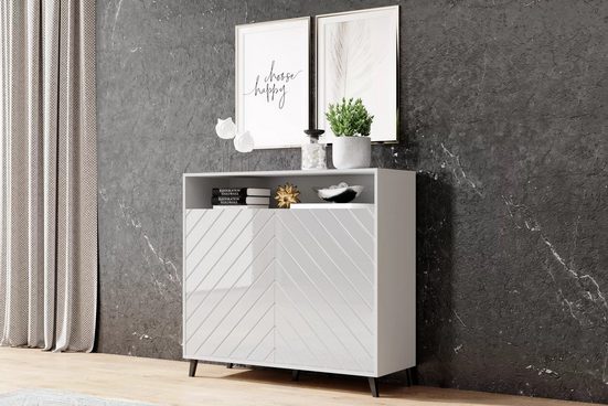 Kommode - Parisja - Einzigartiges Design für zusätzliche Aufbewahrung. - Milaros Markt