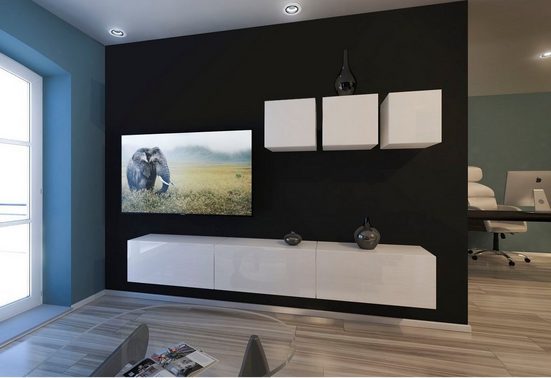 Wohnwand 2024 - Dein Jahr des Luxus | Wohnzimmer mit besten Materialien. - Milaros Markt