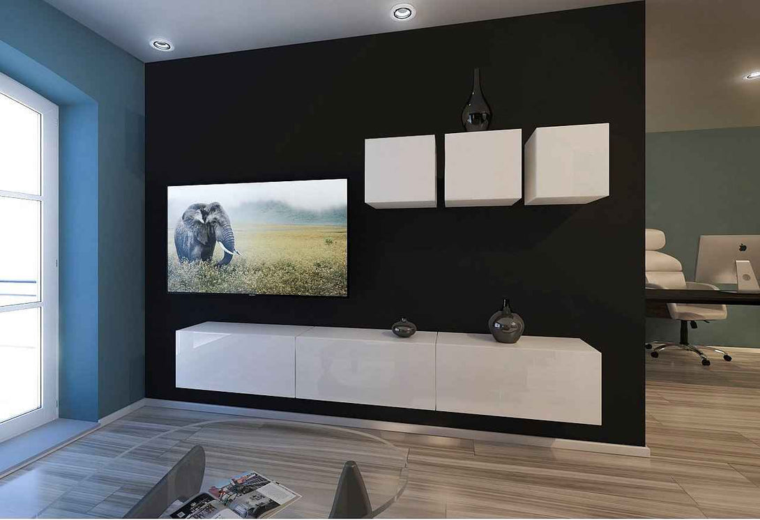 Wohnwand 2024 - Dein Jahr des Luxus | Wohnzimmer mit besten Materialien. - Milaros Markt