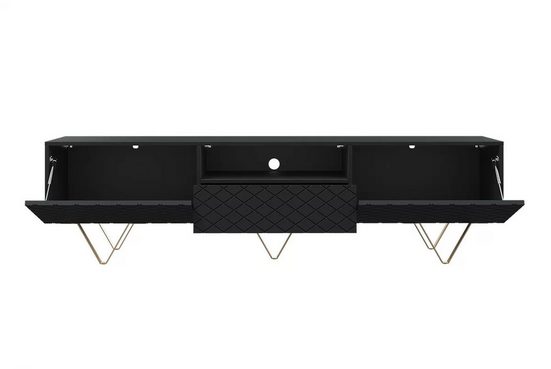 TV-Schrank - SCALIA - Modernes Design, das zu allen Dekoren passt. - Milaros Markt