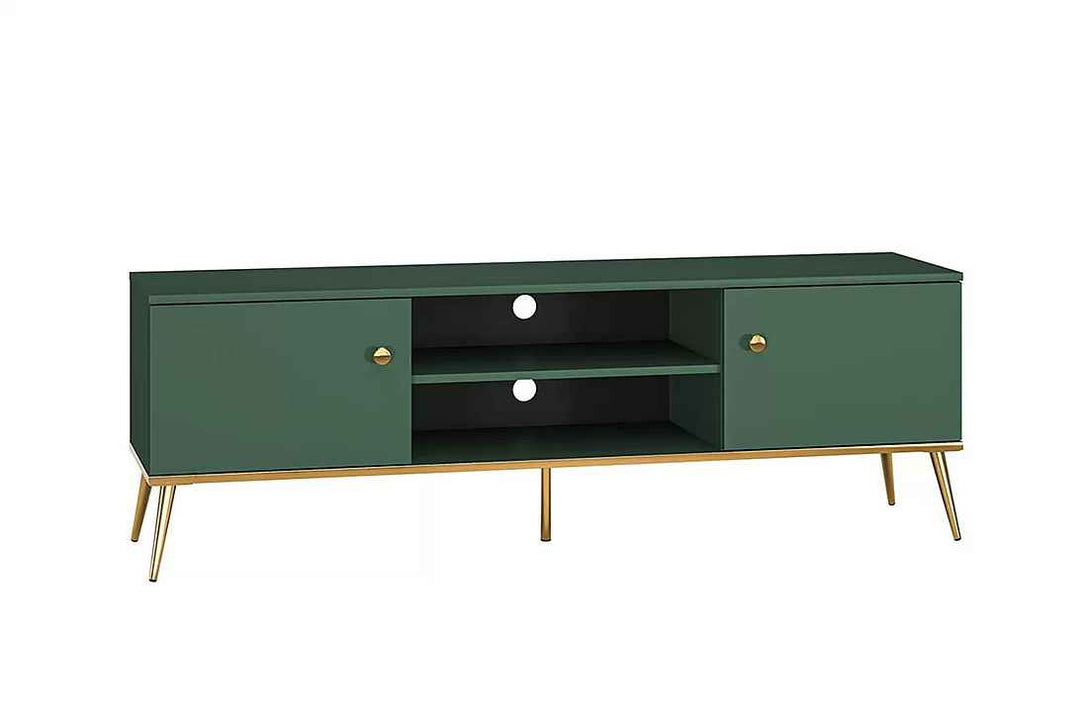 TV-Schrank - Riomi -  Hochwertige mit raffiniertem Stauraum für Ihre Technik. - Milaros Markt