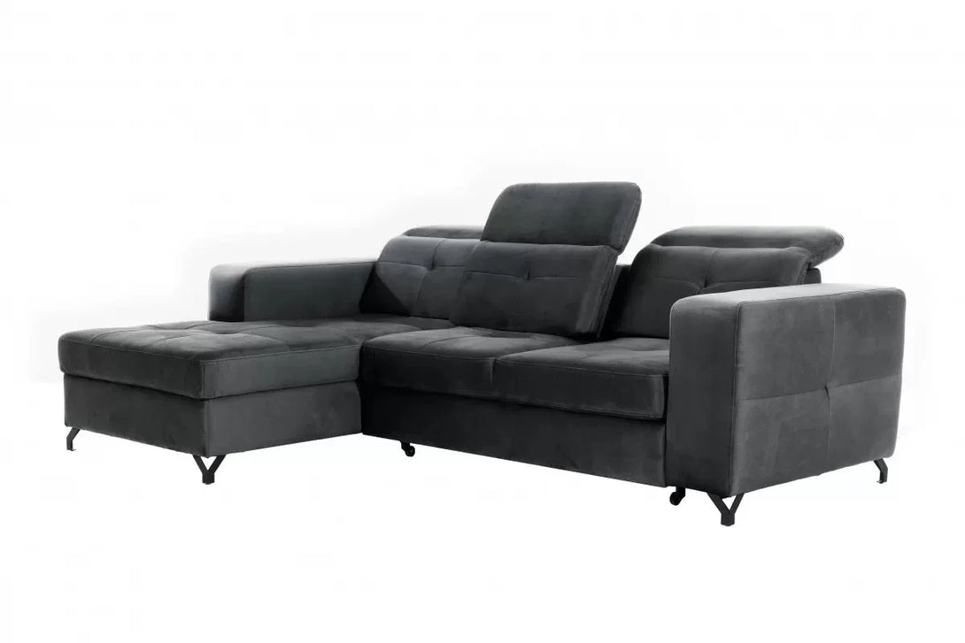 Ecksofa - Belavio - komfortables und elegantes Design mit Stauraum. - Milaros Markt