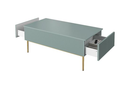 Couchtisch 120 cm - NICOLE - Eine Kombination aus Eleganz und Funktion - Milaros Markt