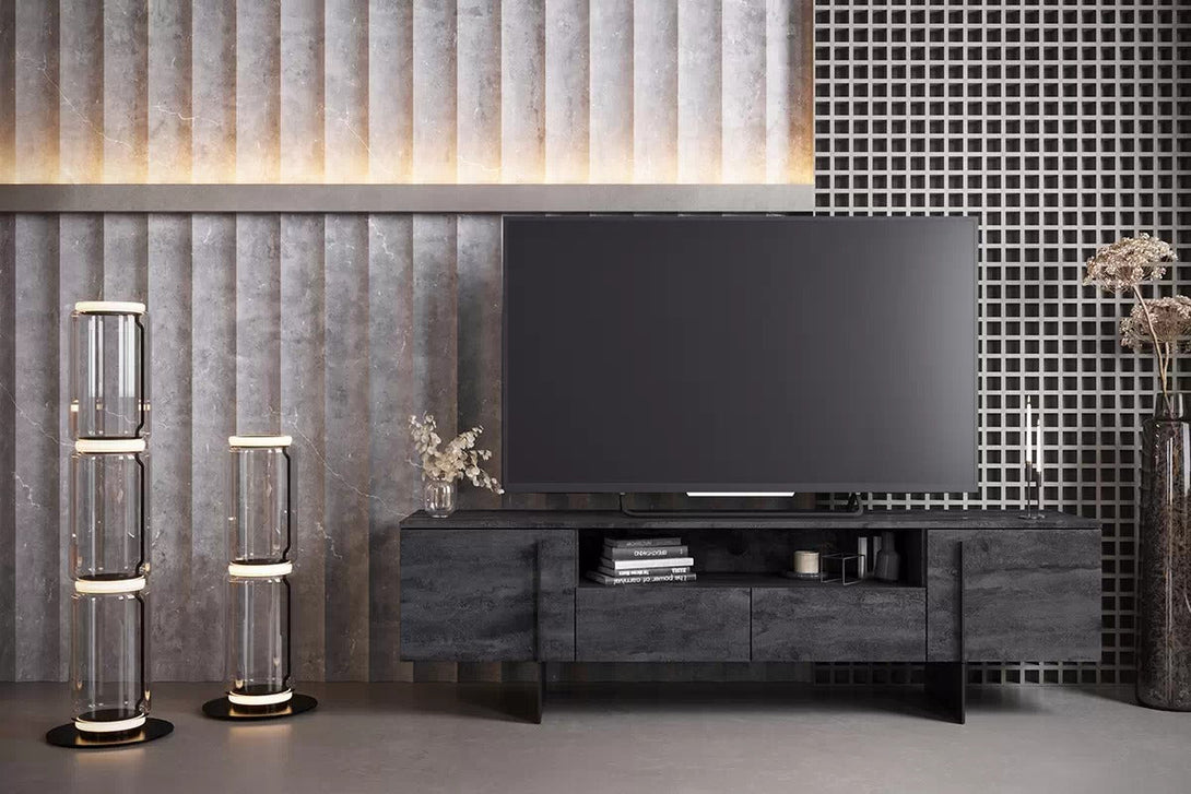 TV-Schrank - Larena - Eleganter Stauraum für Multimedia. - Milaros Markt