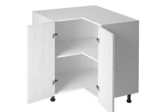 Eckunterschrank 79 cm - sosna andersen - Platzsparende Lösung für Küchenecken. - Milaros Markt