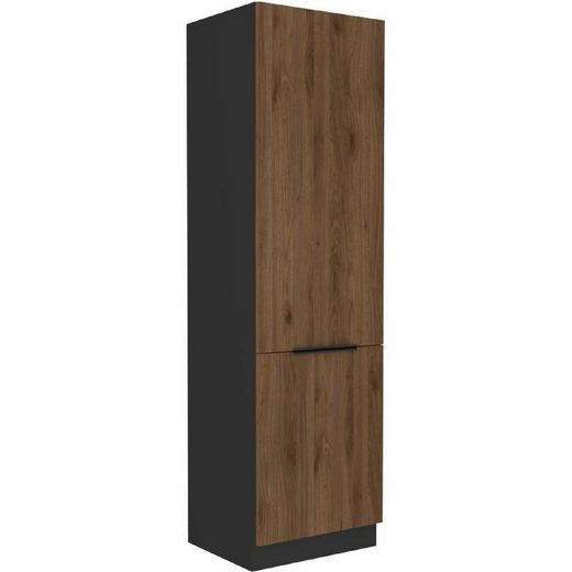 Seitenschrank - Frische Wohnideen Erleben Sie unsere Vielfalt (Küchen Hochschrank , 1St , Premium - 60 DK-210 2F) - Milaros Markt