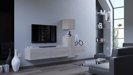 Wohnwand - Elegantes Wohnen, erstklassige Materialien im stilvollen Ambiente. - Milaros Markt