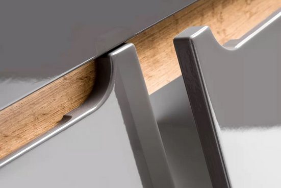 Hängeschrank - Bali Grey - Elegantes und praktisches Innendesign. - Milaros Markt