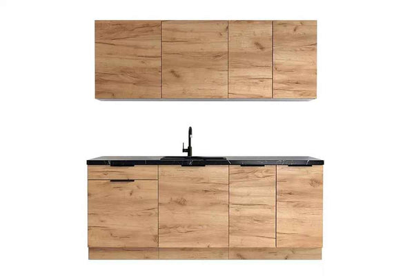 Küchenzeile - Praktische Küchenmöbel für jedes Zuhause, (Komplett Set), Hochwertig - Modern - Exklusiv. - Milaros Markt